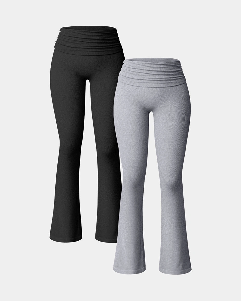 Wide Leg Wonders Duo: Low Rise & Effortlessly Chic!
